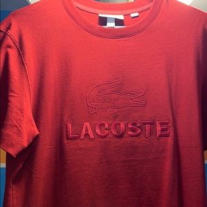 🐊Red Lacoste Branded T-Shirt🐊